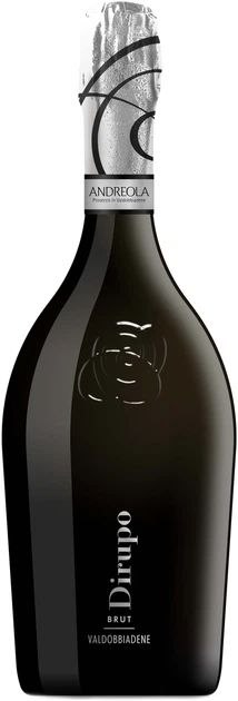 Вино ігр.Andreola  Dirupo Valdob. Prosecco Super. Brut DOCG сух.біл.11.5% 0.75 л 
